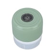thumbnail image 3 of Mini picadora de ajo eléctrica, inalámbrica, portátil, resistente al agua, para cebollas, jengibre y camping, 100 ml, carga USB, 5 V, color verde, 3 of 14