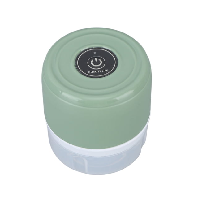 Food Processor, 100ml Garlic Chopper Portable Waterproof for Home for Onions Green