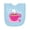 AE-Light Blue, variant on Inktastic I Love You a Latte Cute Valentine Coffee Pun Newborn Bib