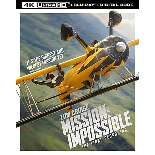 Mission: Impossible - The Final Reckoning (2025) (4K Ultra HD + Blu-ray), Action & Adventure, Paramount