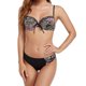thumbnail image 2 of Traje de baño sexy para mujer Traje de baño de 2 piezas con estampado de volantes Trajes de baño para mujer Fridja  nalpqowj51507, 2 of 7