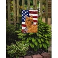 thumbnail image 2 of USA American Flag with Norwich Terrier Garden Flag, 2 of 2