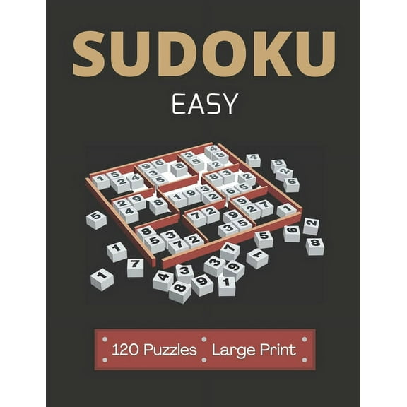 Sudoku Easy: 120 Easy Sudoku Puzzles - Sudoku for Adults