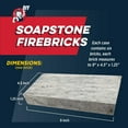 thumbnail image 3 of Fire Bricks Rutland, esteatita para chimeneas de leña, 3 of 9