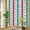 Red White, variant on Black Botanical Privacy Window Film, Decorative Stained Glass Window Film, Dragonfly Flower Leaf Retro Style Resuable Rainbow Static Cling for Home Bathroom Living Room Glass Door 17.7"x39.3"