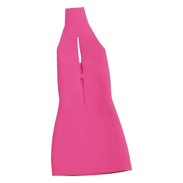 Ropa para muñeca BJD 1/6, vestido de fiesta, atuendo fácil de vestir, minivestido de cosplay con rojo rosa