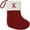 K, variant on yulier 7 Inches Mini Knitted Christmas Stockings, Personalized 26 Initial Letter Embroidered Xmas Stockings Christmas Decorations Family Holiday Party Candy Gift Bags, Red
