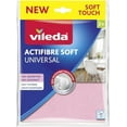 thumbnail image 1 of Vileda Actifaser Multi-Use Cloths for Streak-Free Cleaning, Pack of 1 (1 x 2 Pieces), 1 of 2