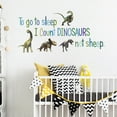thumbnail image 4 of Wall Stickers Go To Bed Dinosaurs Are Not Sheep Wall Stickers Children'S Room Layout Stickers, Home Wall Stickers, 4 of 6
