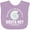 Lavender, variant on Inktastic Siesta Key Florida Beach Vacation Boys or Girls Baby Bib