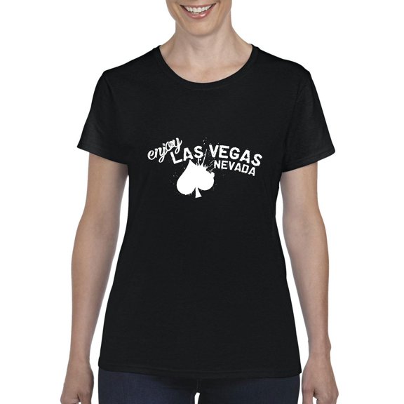 LasVegas T-Shirt Enjoy Las Vegas Nevada Artix Women's T-shirt Tee Clothes