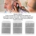 thumbnail image 4 of Sound Aid Wax Guard Filter, Earwax Guards Filter 24pcs Expand Sound Aid Lifespans Oil Proof  for Home, 4 of 8