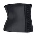 thumbnail image 2 of YIANNA Short Torso Waist trainer corset for Weight loss Sports Workout Hourglass Body Shaper Cincher Tummy Control Black-XL, 2 of 7