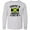 AC-Heather Grey, variant on Inktastic Jamaican Vacation Someone in Jamaica Loves Me Long Sleeve Youth T-Shirt
