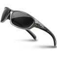 thumbnail image 1 of Gafas de Sol RIVBOS RB832-1 Negro Transparente Gris Polarizadas UV400, 1 of 7