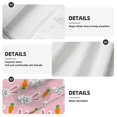 thumbnail image 7 of Yiaed Rabbit And Carrot Print Coral Velvet Wipes Absorbent Wipes Cleaning Cloths Household Table and Dish Wiping Cloths, 7 of 7