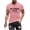 Pink 1, variant on Afuyipoi Men's T-shirts,Relaxed Casual Summer Crew Neck Graphic Tees Green 3XL