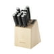 thumbnail image 1 of Juego de bloques de cuchillos KitchenAid Gourmet con triple remache forjado, 14 piezas, 1 of 7