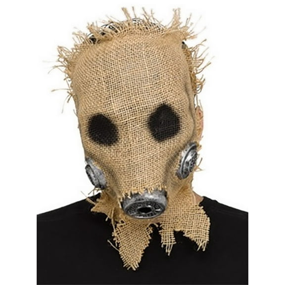 Fun World FW-93494G Burlap Gas Mask