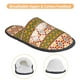 thumbnail image 3 of Fotbe Aztec Pantuflas Peludas para Mujer con Estampado, Zapatillas de Peluche, Zapatos de Invierno para Casa, Uso Interior y Exterior-Large, 3 of 8