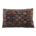 thumbnail image 1 of Ahgly Company Indoor Rectangular Mid-Century Modern Lumbar Throw Pillow, 13 inch by 19 inch, 1 of 5
