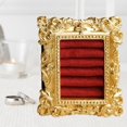 thumbnail image 3 of Hzzsbu Vintage Ring Display Stand, Baroque Ring Holder Earring Display Tray Jewelry Organizer Birthday Engagement Wedding Decoration for Women, 3 of 7