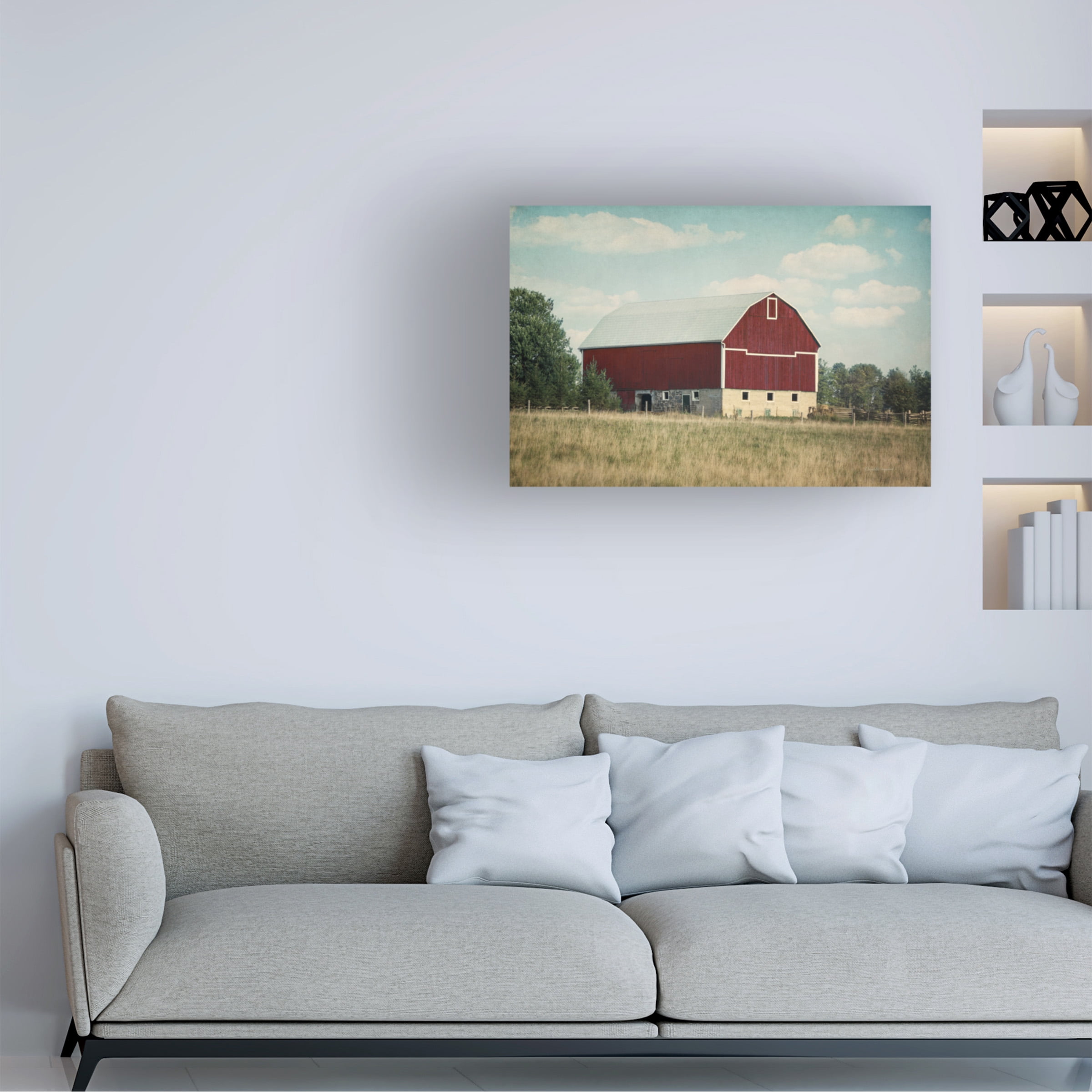 Elizabeth Urquhart 'Blissful Country VI' Canvas Art