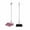 Pink, variant on PEIBang Broom and Dustpan Set,Self-Cleaning Upright Stand Up Broom and Dustpan Set with Scraping Teeth for Indoor Outdoor Kitchen Room Office Use