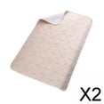 thumbnail image 1 of Paquete de 2 a 4 almohadillas de orina reutilizables para cambiar ropa de cama y pañales para mojar la cama 2 piezas, 1 of 10