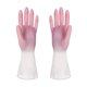 thumbnail image 3 of par de guantes de limpieza de silicona, guantes de limpieza para lavavajillas, estropajo, esponja para lavar platos, guantes de goma, herramientas de limpieza, 3 of 5