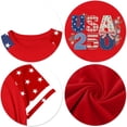 thumbnail image 4 of CCRFTGI American Flag Shirts for Kids Girls Size 10-12 Patriotic 4th Of July Freedom 250 Anniversary USA Flag Outfits Red White and Blue Summer Shirts Festival T-Shirts Watermelon Red 7-8 Years, 4 of 5