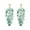 Green, variant on Acrylic Leaf Earrings, Lily Acetate Earrings Bohemian Unique Palm Leaf Drop Earrings Fashion Jewelry for Women