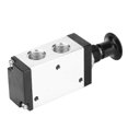 thumbnail image 4 of 3 3R210-08 Válvula solenoide accionada por palanca manual neumática de aire de 2 posiciones y 3 vías ANGGREK Otros, 4 of 8