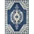 thumbnail image 3 of Momeni ANATOANA-3NVY5376 Anatolia Traditional Area Rug, Navy - 5 ft. 3 in. x 7 ft. 6 in. Rectangle, 3 of 10