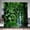 Green, variant on Tropical Jungle Waterfall Scenic Shower Curtain - Forest Landscape Summer Nature Theme, Polyester Fabric, Includes Hooks, 70W x 70H Inch, Ideal for Creating a Relaxing Rainforest Atmosphere
