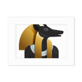 thumbnail image 1 of Ancient Egypt Anubis Art Pattern Photo Mount Frame Picture Art Painting Desktop 5x7 inch, 1 of 3