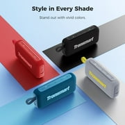 Tronsmart Trip 2 Bluetooth 5.3 Speaker, Ultra-Portable Clip, 10W Big Pro Sound w/ Deep Bass, IPX7 Waterproof, 20H, Voice Assistant - Black