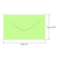 thumbnail image 2 of REGALWOVEN Mini Envelopes, Mini Card Business Card Envelope for Greeting Weddings Light Green, 2 of 6