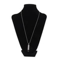 thumbnail image 2 of 2 Piezas Collar Colgante de Acero Inoxidable Joyería de Cremación Ceniza de Urna Sunnimix joyería de cremación, 2 of 8