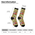 thumbnail image 5 of Yiaed Cartoon Fire Truck Print Great elasticity Crew Socks Sports socks for Men and Women, 5 of 5