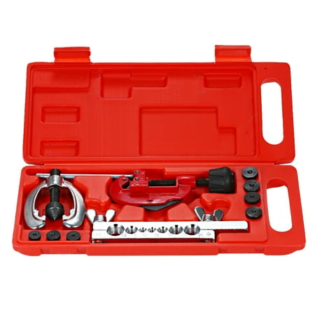 

Foreverun Motor Double Flaring Brake Line Tool Kit Tubing Mini Pipe Cutter for Car Truck Repair