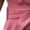 Purple-red, variant on AURA Women's V Neck Midi Dress S-2XL Short Sleeve A-Line Tie Waist Crinkle Texture Casual Work Dress