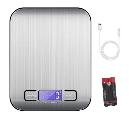 

Digital Kitchen Scales 10Kg /1G Food Scales Stainless Steel