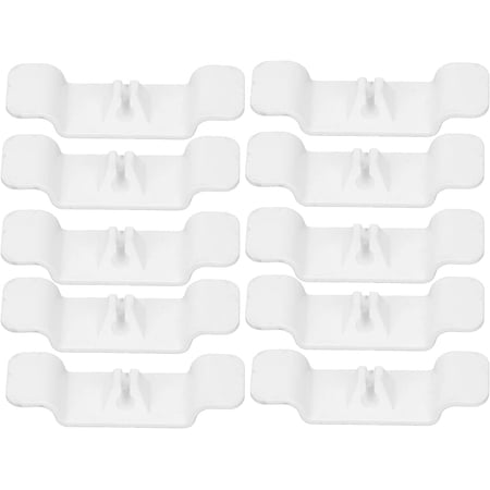 10Pcs Cord Organizer for Kitchen Appliances  Cord Holder for Kitchen Machine Appliance: Mixer  Blender  Coffee Maker(White)