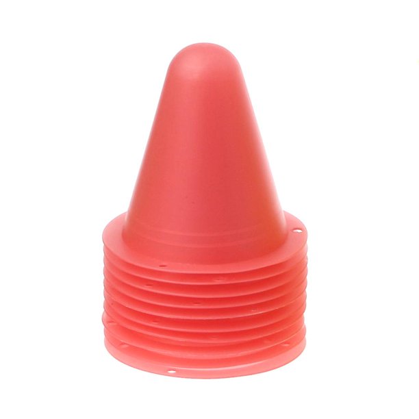 10 Uds. Conos marcadores para patines, rodillo, equipo de Entrenamiento de fútbol, taza para marcar