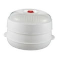 thumbnail image 3 of Vaporera para Microondas, Utensilios de Cocina para Microondas, Resistente Al Calor, Vaporera Versátil para Alimentos, Adecuada para Cocinar Alb, 3 of 9