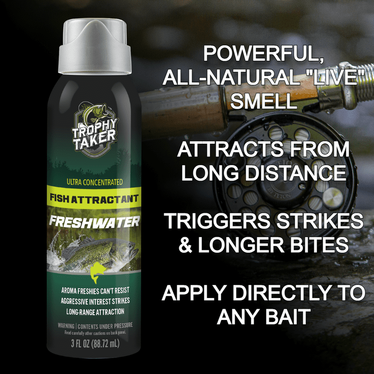 Trophy Taker Fish Attractant Spray - Freshwater - 3 oz. Fishing