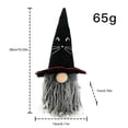 thumbnail image 3 of Matsuzay Muñeca sin rostro de Halloween atmósferas de fiesta de miedo decoración festiva ornamento sala de estar interior sofá cama Kits de decoración para fiestas Negro, 3 of 6