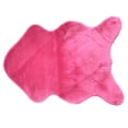 thumbnail image 2 of Flmtop Fluffy Faux Fur Geometric Door Mat Floor Rug Carpet Living Room Bedroom Decor, 2 of 7