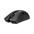 thumbnail image 4 of ASUS TUF M4 Wireless Gaming mouse with dual wireless modes - P306, Ambidextrous design, 12,000 dpi sensor, Six programmable buttons, PBT top cover with ASUS Antibacterial Guard, Black Color, 4 of 4